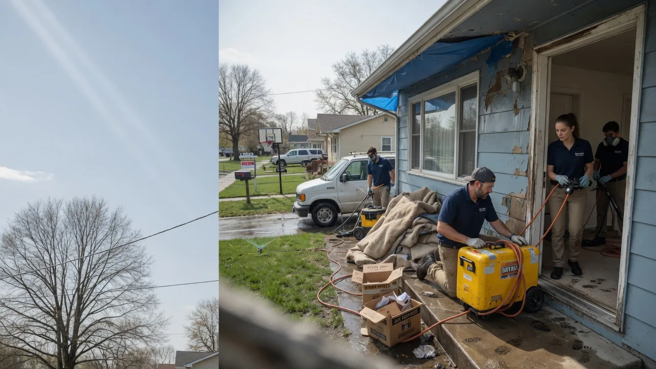 Basement Flood Cleanup in Stevenson, MD near me